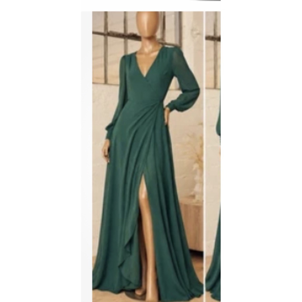 Lulu  About Divine HunterGreen Women's Maxi Dress‎  Backless Size XL